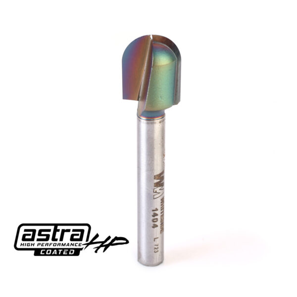 AstraHP Coated Whiteside 1404 1/2" round nose router bit