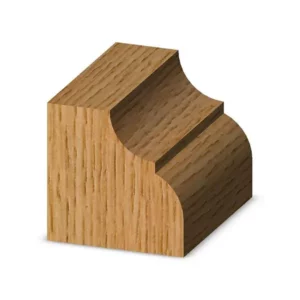 Whiteside 3210 Cove bead router bit profile