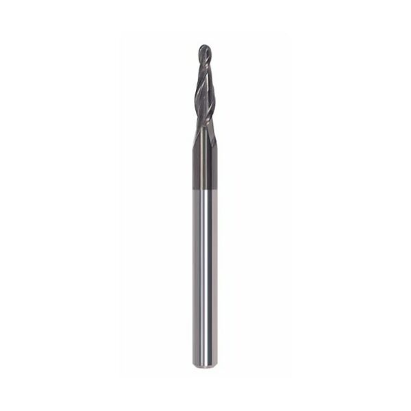 Astra Coated Tapered Ball End mill .062