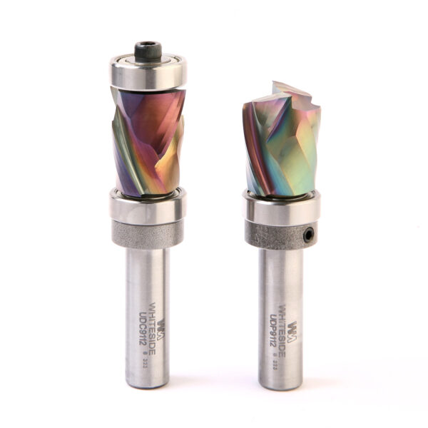 UDC9112 and UDP9112 flush trim and pattern router bits