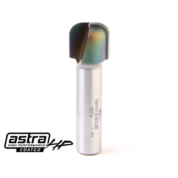 AstraHP Coated Whiteside 1374 bowl and tray CNC router bit