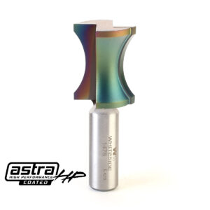 AstraHP Coated Whiteside 1478 oval edge router bit