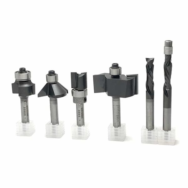 Astra Coated 6 Piece Starter Router Bit Set