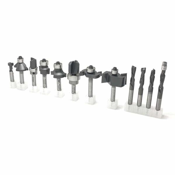 Astra Coated 12 Piece Ultimate Router Bit Set