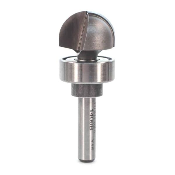Astra Coated Whiteside 1406 Round Nose Router Bit with bearing