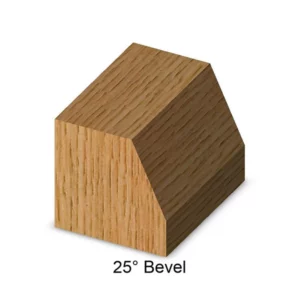 AstraHP Coated Whiteside 25 degree bevel router bit