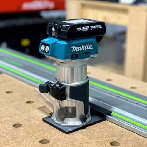 Makita Router Adapter for Track Saw Guide Rails