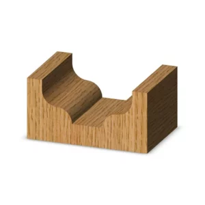 *AstraHP Coated* Whiteside 3608 – Plunge Cutting Ogee Router Bit Profile