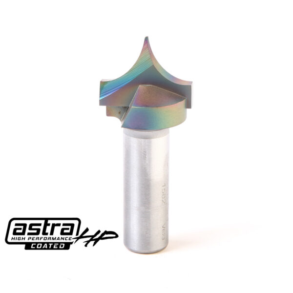 AstraHP Coated Whiteside 1582 point cutting roundover CNC Router Bit