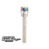 *AstraHP Coated* Bits&Bits 425-PB525 – 1/2″ down-cut pattern router bit, 1/4" cut depth.