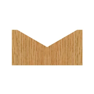 120 degree v-groove profile