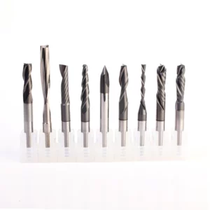 Astra Coated 1/4" Shank 9pc CNC Kit